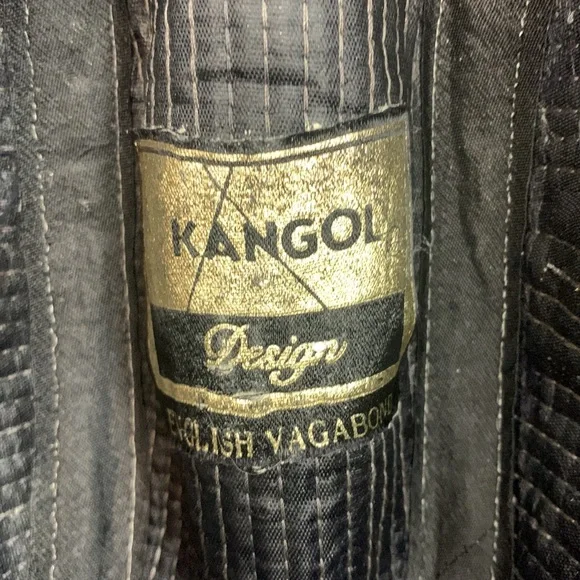 Vintage KANGOL DESIGN English Vagabond Fedora wool hat size Medium - Picture 8 of 17